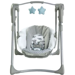 Slim Spaces™ Compact Baby Swing - Humphry