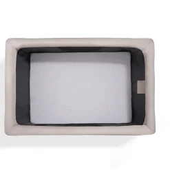 Slumber Travel Crib - Stone