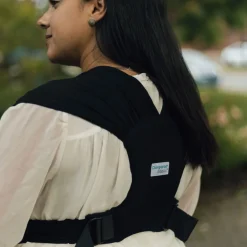 Snüg Baby Wrap In Mint Fiber - Black