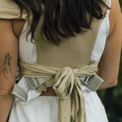 Snug Baby Wrap In Mint Fiber - Sand