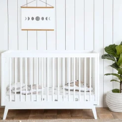 Soho 3-In-1 Convertible Crib - White