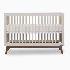 Soho 3-in-1 Convertible Crib - Almond Milk / Walnut