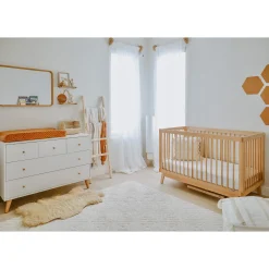 Soho 3-in-1 Convertible Crib - Natural