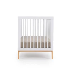 Soho 3-in-1 Convertible Crib - White / Natural