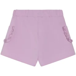 Solid Frill Sweat Shorts 3-8