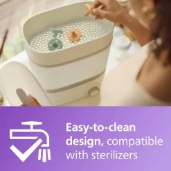 Soothie Pacifier Yellow Cyan (2)