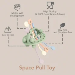 Space Pull Toy - Light Spring