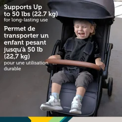 Spark Plus Compact Auto-Fold Stroller - Mineral Graphite