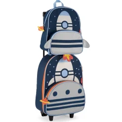 Spark Style Kids Carry On Rolling Luggage - Rocket