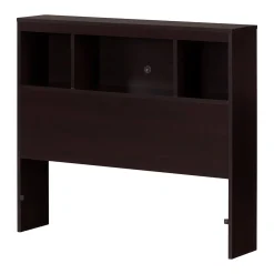Spark Twin Bookcase Headboard - Chocolate