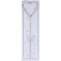 Sparkler Heart Candle