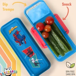 SpiderMan Snack Container Dip