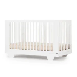 Spirit 8-In-1 Convertible Crib - White