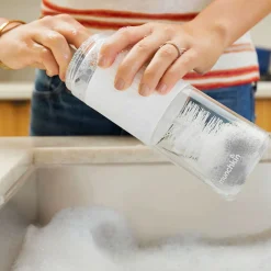 Sponge Bottle Brush Set - Grey