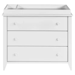 Sprout 3-Drawer Changer Dresser - White
