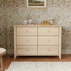Sprout 6-Drawer Double Dresser - Washed Natural