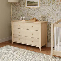 Sprout 6-Drawer Double Dresser - Washed Natural