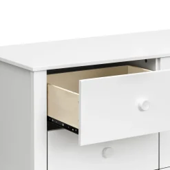 Sprout 6-Drawer Double Dresser - White