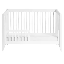 Sprout 4-in-1 Convertible Crib withToddler Bed Conversion Kit - White