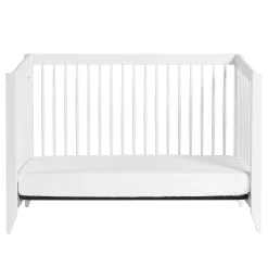Sprout 4-in-1 Convertible Crib withToddler Bed Conversion Kit - White