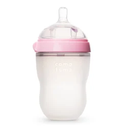 Squeezable Natural Flowing Bottle 8oz - Pink