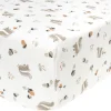 Squirrels Fitted Crib Sheet