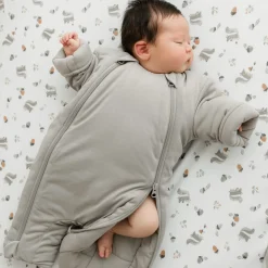 Squirrels Fitted Crib Sheet