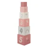 Stacking Blocks Numbers - Pink