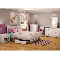 Step One 6-Drawer Double Dresser - Pure White