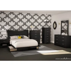 Step One 6-drawer lingerie chest - Pure Black