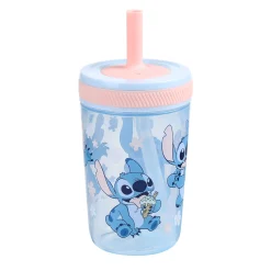 Stitch Tumbler With Straw
