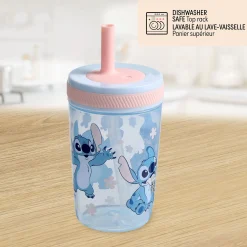 Stitch Tumbler With Straw