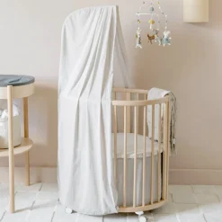 Stokke® Sleepi™ Mini Bed Skirt Pehr V3 - Grey