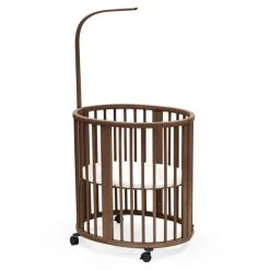 Stokke® Sleepi™ Mini​ Crib Bundle with Mattress​ V3 - Warm Brown