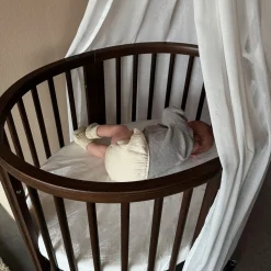 Stokke® Sleepi™ Mini​ Crib Bundle with Mattress​ V3 - Warm Brown