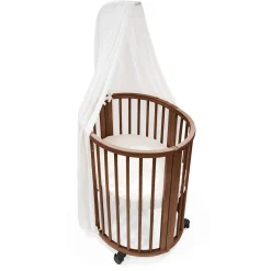 Stokke® Sleepi™ Mini​ Crib Bundle with Mattress​ V3 - Warm Brown