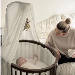 Stokke® Sleepi™ Mini​ Crib Bundle with Mattress​ V3 - Warm Brown