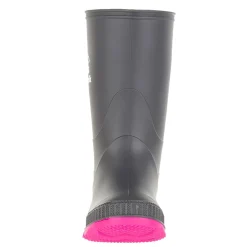 Stomp Rainboots Charcoal Magenta