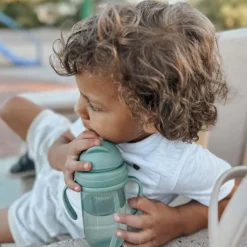 Straight Straw Cup - Soft Sand