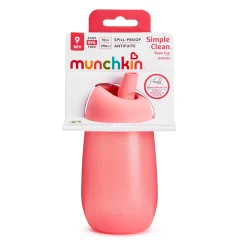 Straw Cup Blue 10 oz Rose