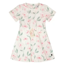 Straw Hat Flowers Dress 3-6