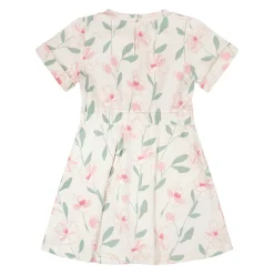 Straw Hat Flowers Dress 3-6