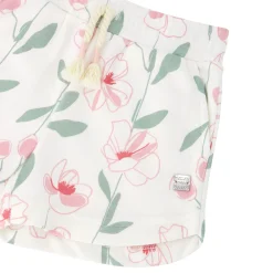 Straw Hat Flowers Short 7-10