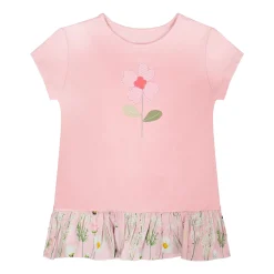 Straw Hat Flowers Tunic 3-6