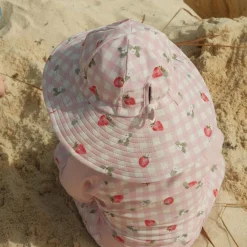 Strawberries Aop Uv Hat 0-3y