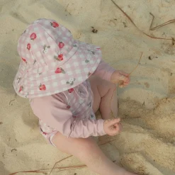 Strawberries Aop Uv Hat 0-3y