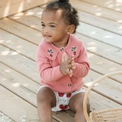 Strawberries Cardigan 3-24m