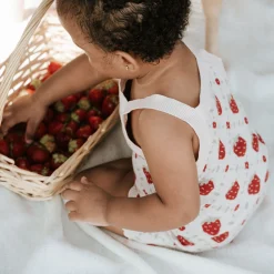 Strawberries Knit Set 3-24m