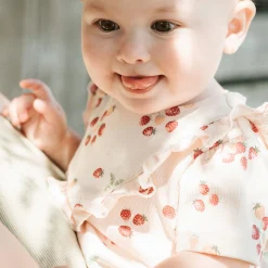 Strawberries Romper 3-24m