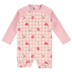 Strawberries Uv Swimsuit 3-24m